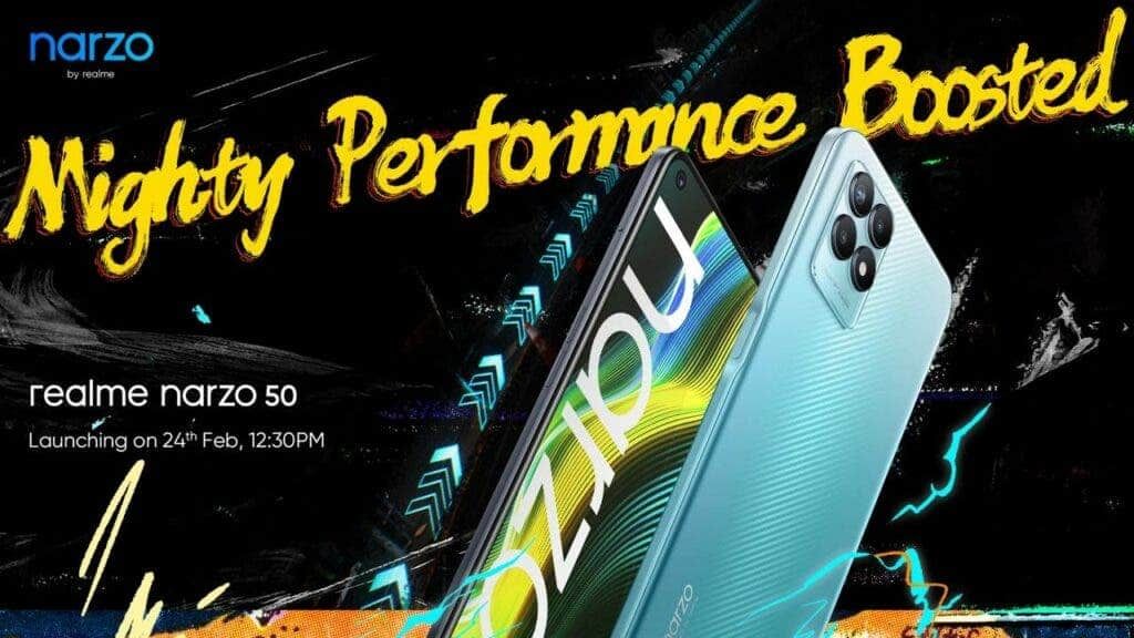 Realme Narzo 50 5G India Launch Timeline, Memory & Colors Tipped