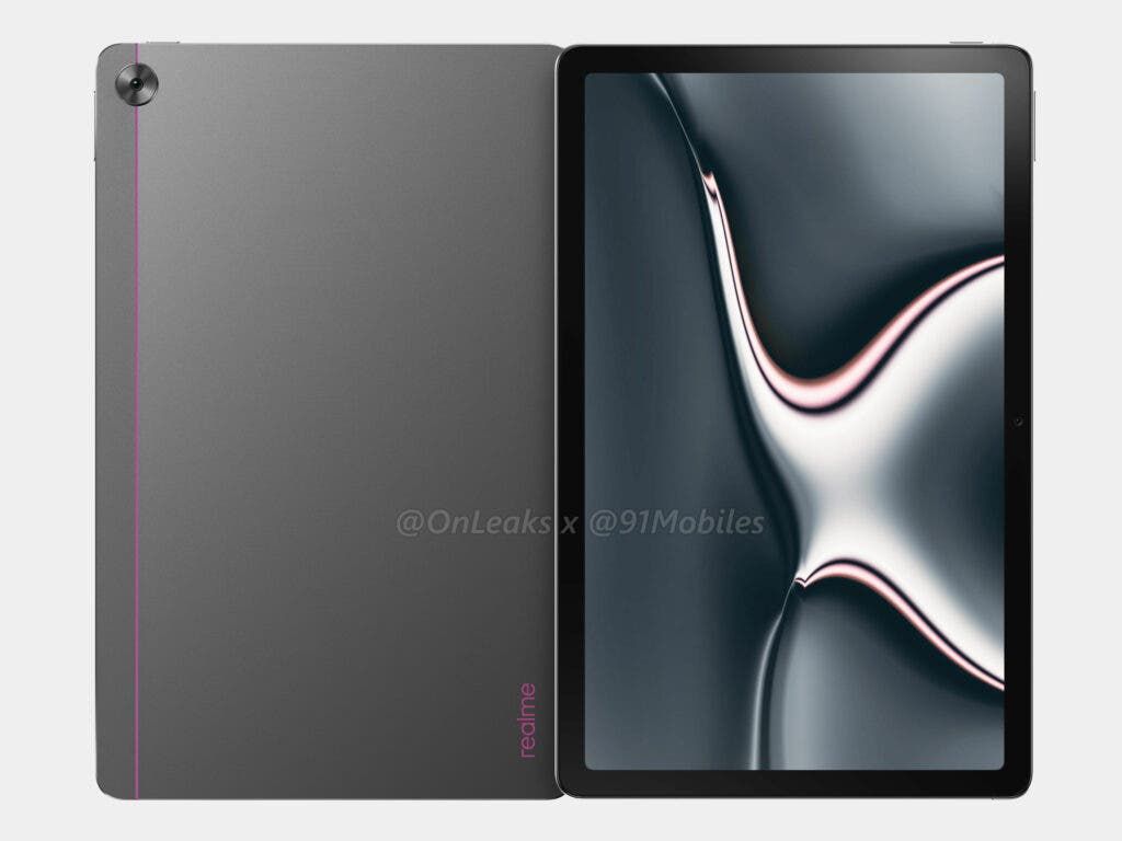 New Realme Pad Renders Hint At A Built-In Stylus & Other Key Specs