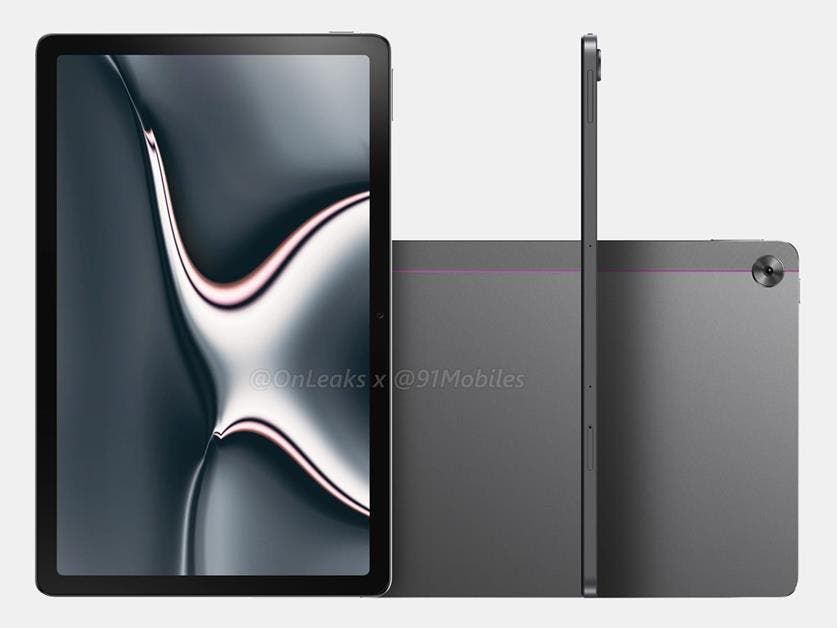 New Realme Pad Renders Hint At A Built-In Stylus & Other Key Specs