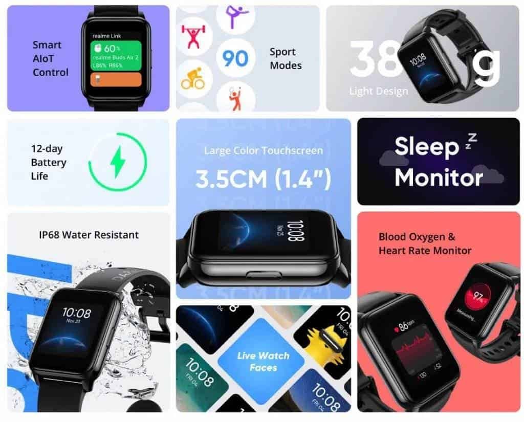 Realme Watch 2 Gold Color Variant Set To Launch In India Soon