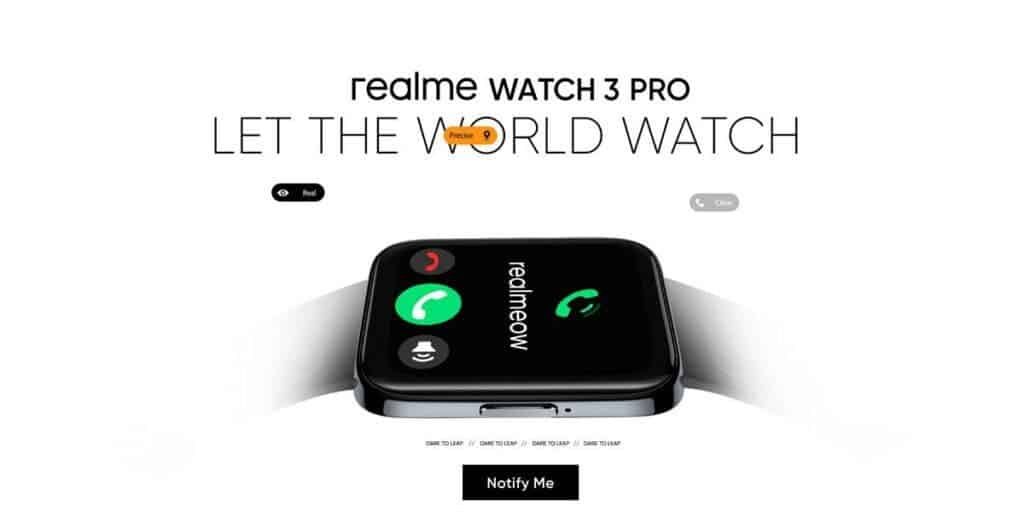 Realme Watch 3 Pro India Launch Imminent, Key Features Teased