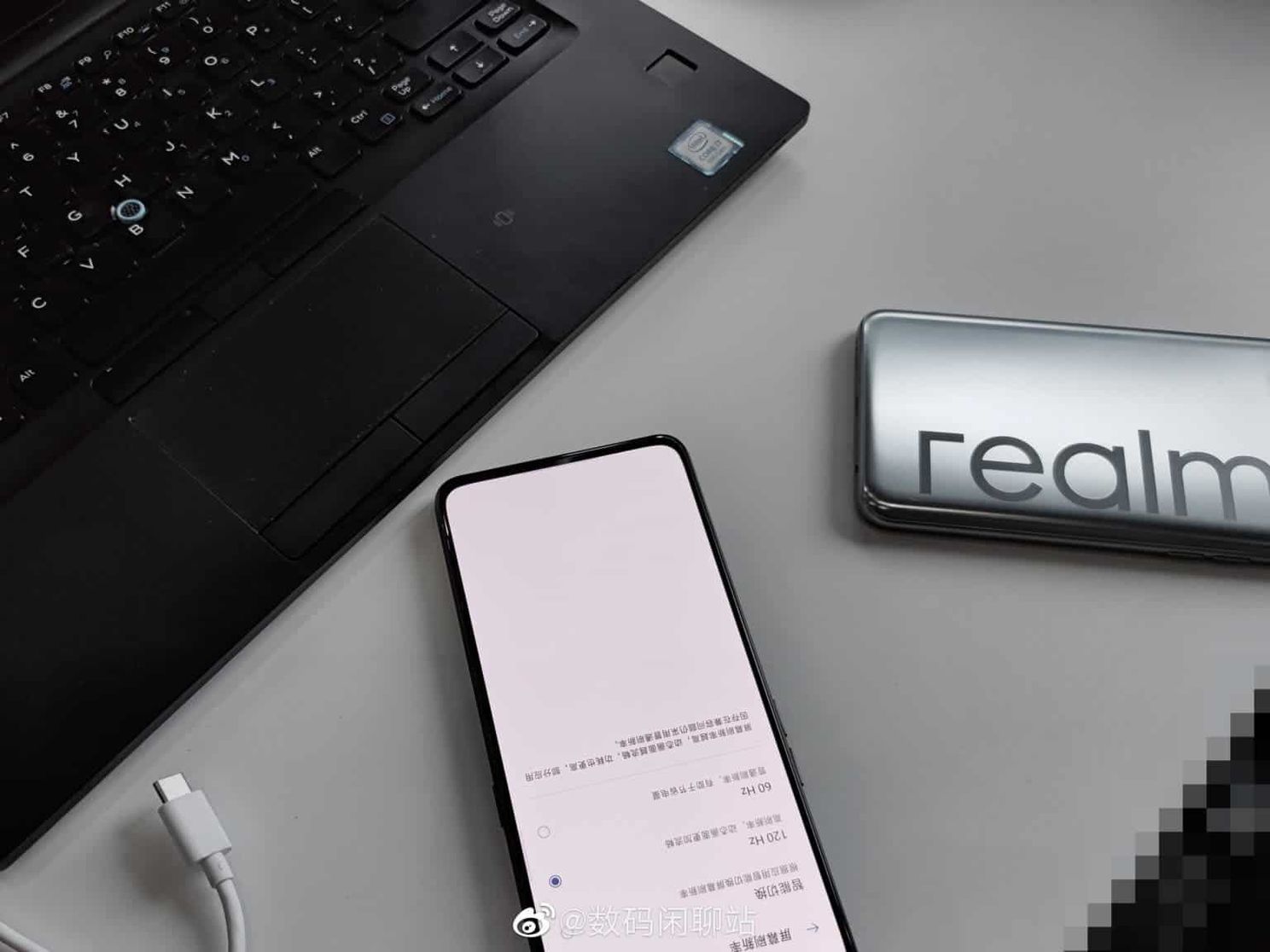 Alleged Realme X3 Pro with 120Hz Display Appears in a Leaked shot
