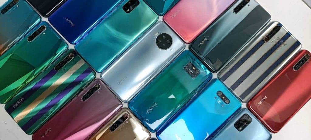 Realme reveals some of its unreleased phones