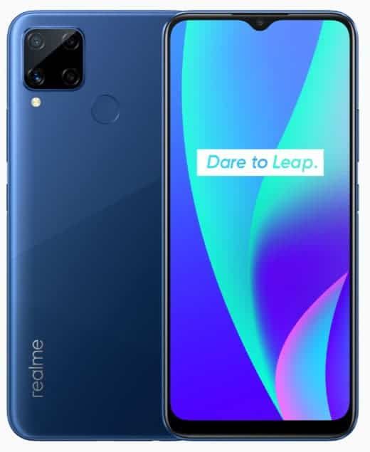 Realme C15 is official: budget with huge battery and quad-camera