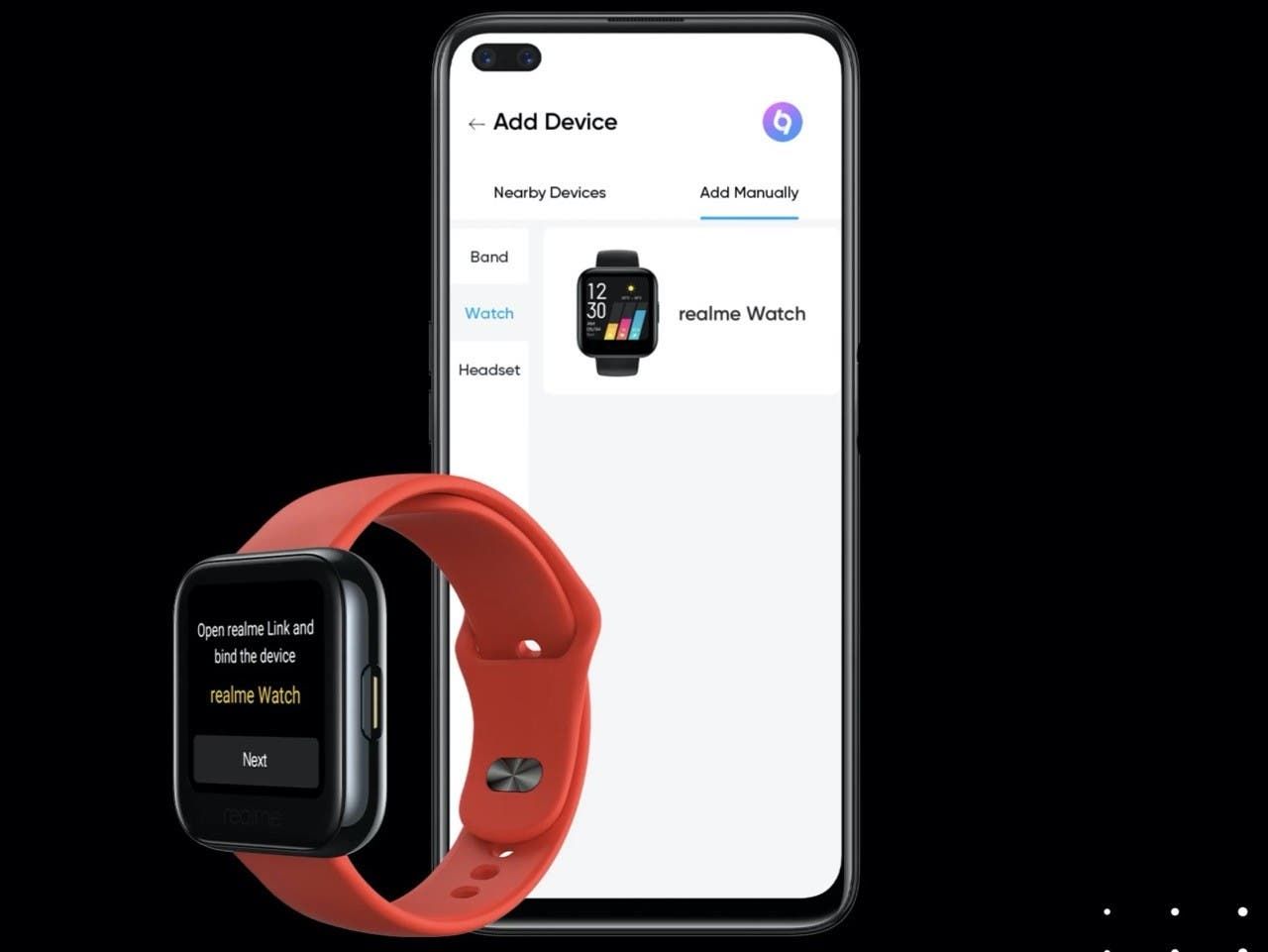 Realme Watch unveiled with SpO2 measurement and up to 9 days battery