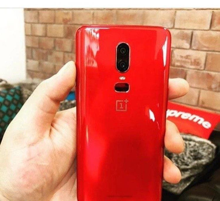 OnePlus 6 Amber Red Version Goes On Sale For 3599 Yuan ($545)