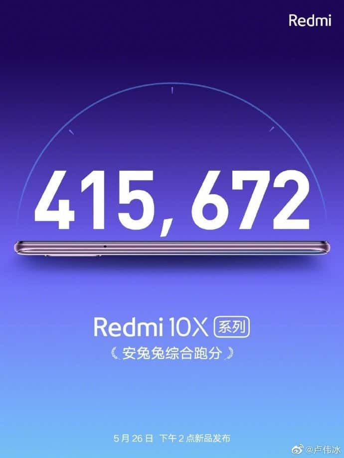 Redmi 10X with Dimensity 820 SoC is the new mid-range king