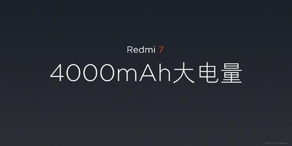 Redmi 7 with SD632 & 4000mAh battery released for 699 Yuan ($104)