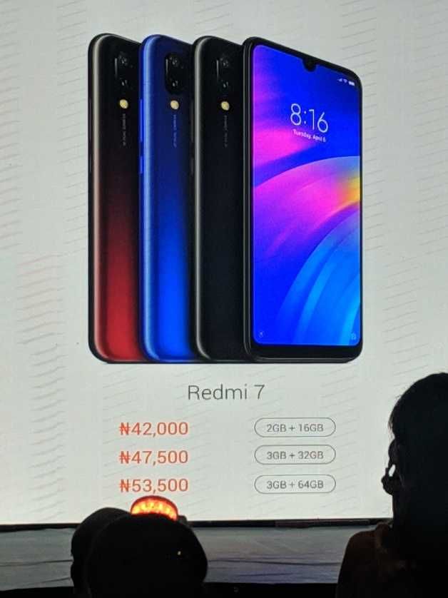 Xiaomi launches Redmi 7 with SD632 alongside Redmi Note 7 and Redmi Go in Nigeria
