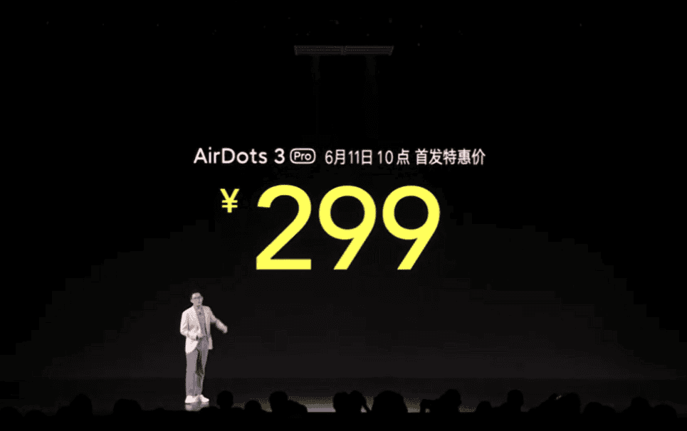 Redmi AirDots3 Pro true wireless headset released for 299 yuan ($47)