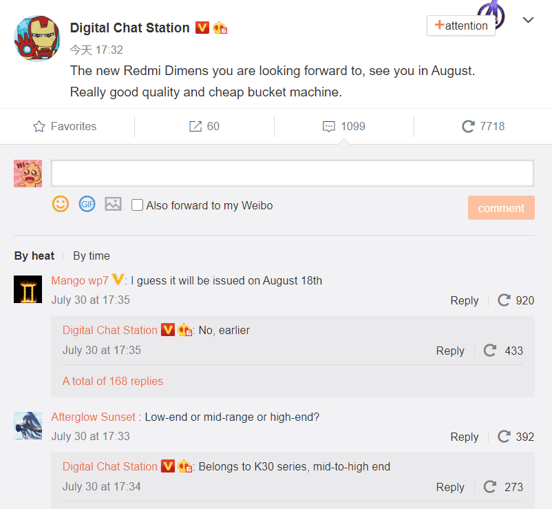Redmi to release a cost effective Dimensity smartphone in August