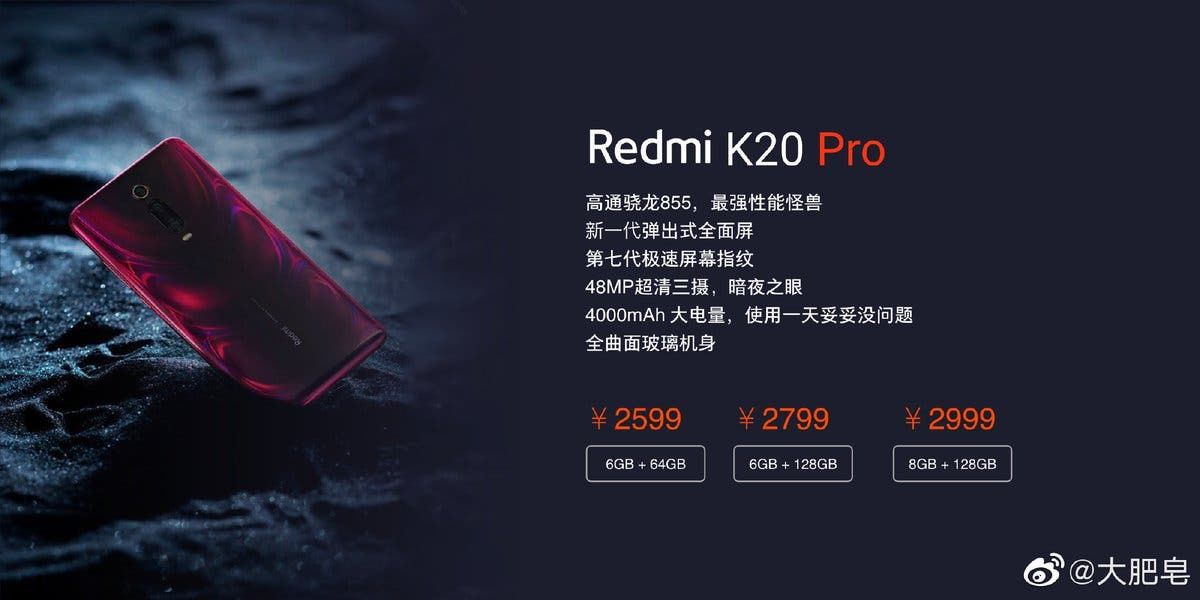 Redmi K20 appears on an offline store - listed for 2599 Yuan ($376)