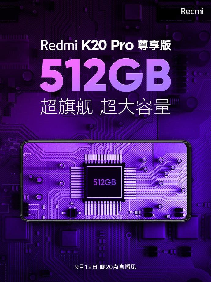 Redmi K20 Pro Exclusive Edition with 512GB storage to arrive tomorrow