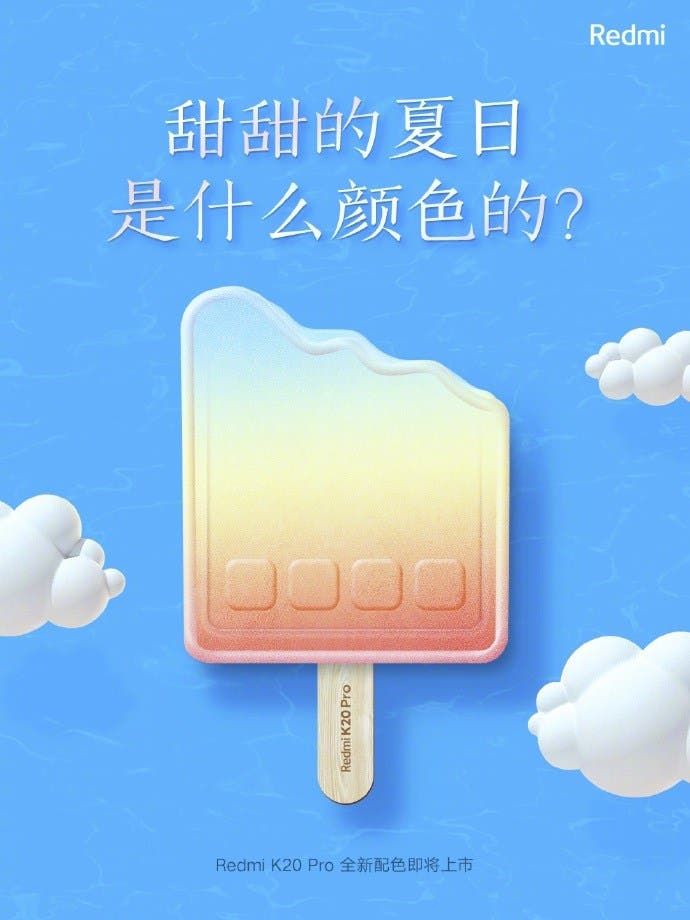Redmi K20 Pro to get a cool gradient honey colour version