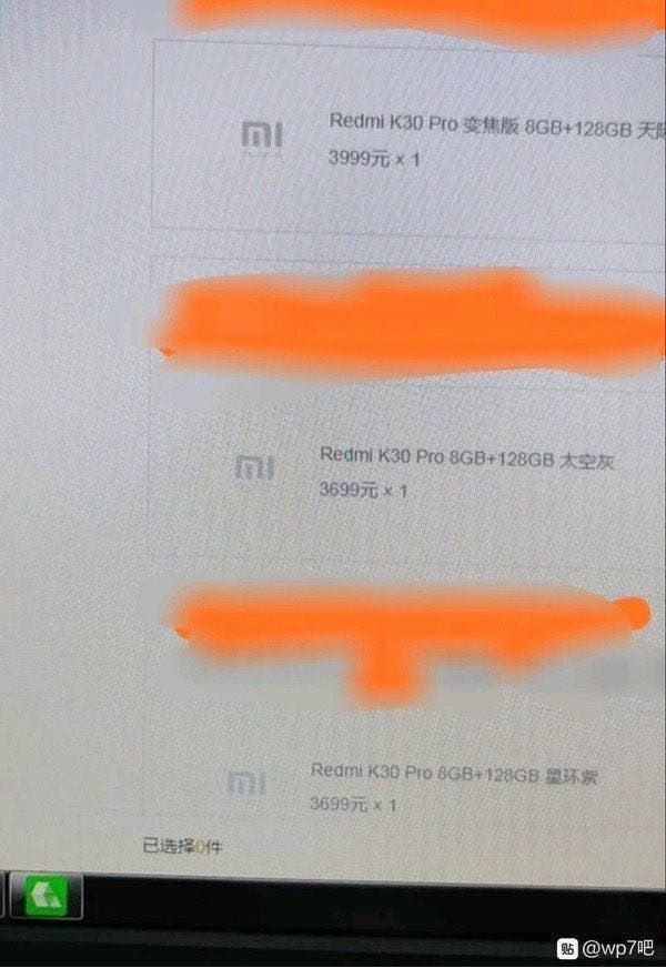 Redmi K30 Pro price finally leaks - its not a cheap phone