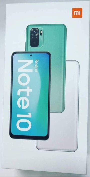 First look at the Redmi Note 10 global version real unboxing image