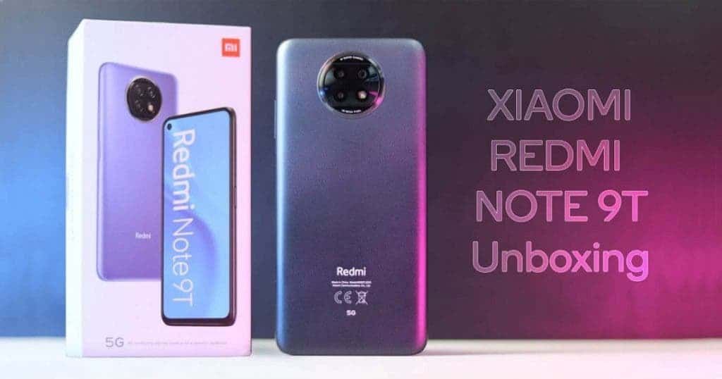 Redmi Note 9T real image emerge hours before official launch