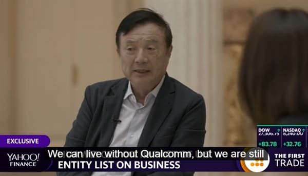 Ren Zhengfei: Huawei's production is at optimal levels with or without the US