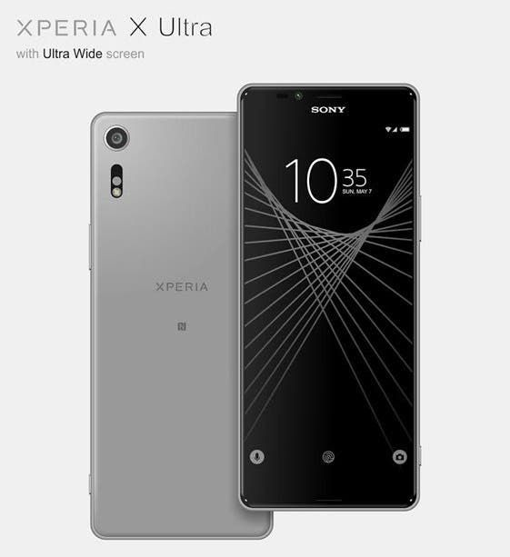 Rumored Sony Xperia X Ultra appears with huge 6.4 inch, 21:9 display