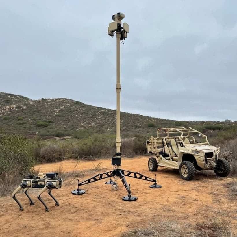 US is testing robot dog patrols on the southern border