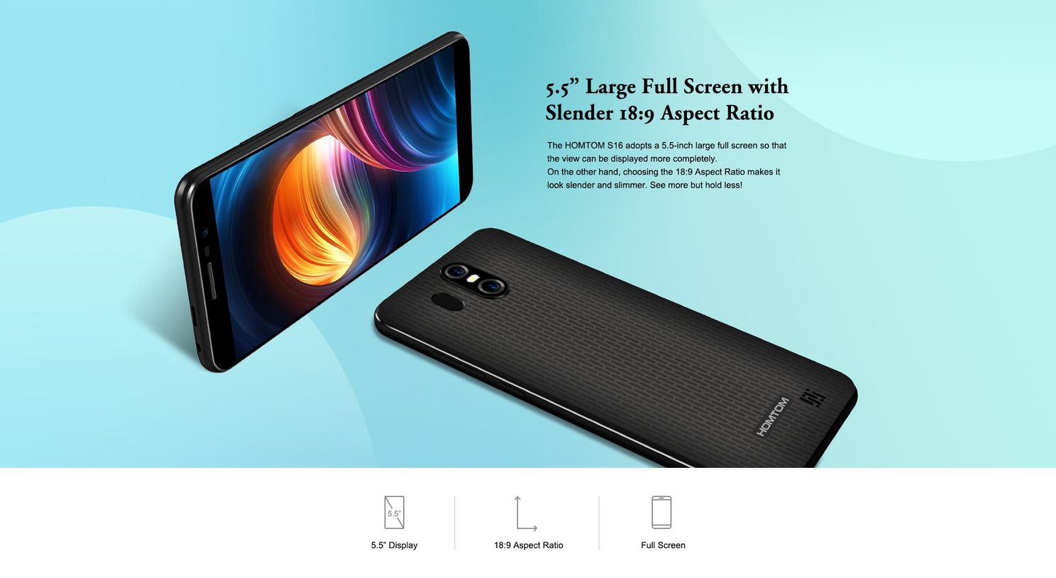 Affordable HOMTOM S16 available for as low as $64.49