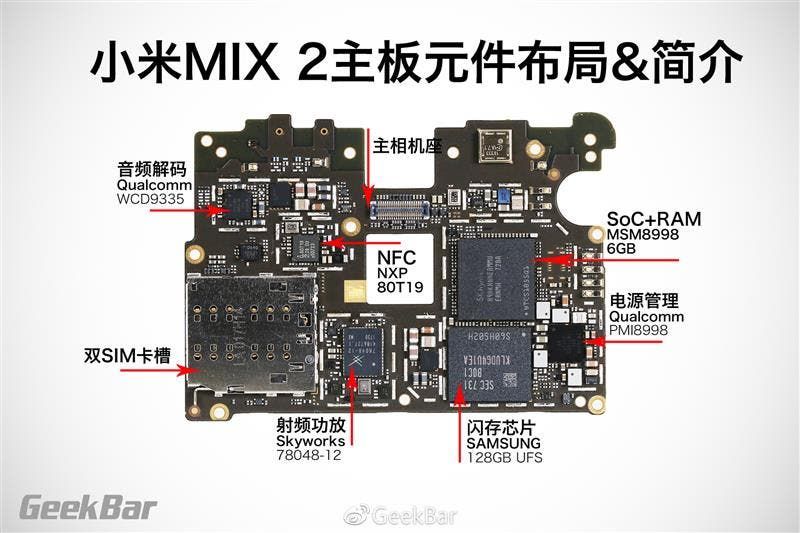 Photo Feature: Xiaomi Mi MIX 2 Teardown