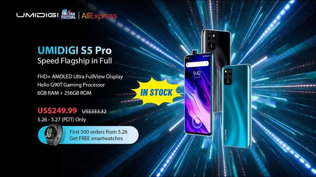 New UMIDIGI models sales at UMIDIGI Fan Festival 2020