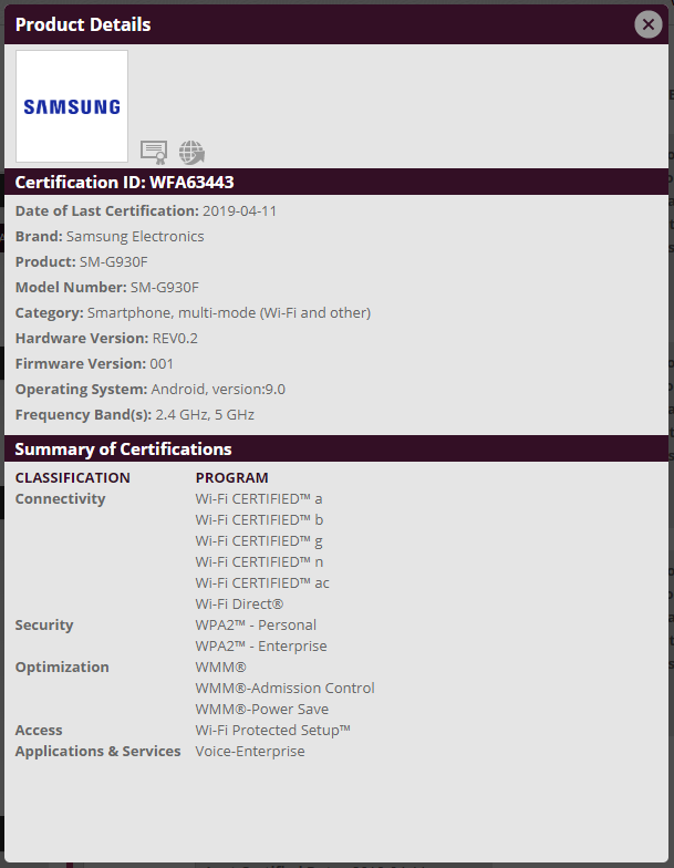 Samsung Galaxy S7 could be upgraded to Android 9 Pie with One UI