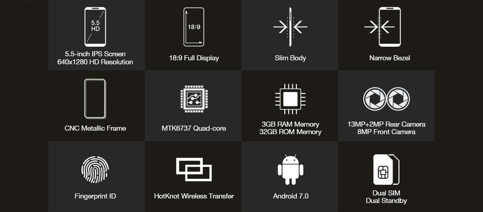 HOMTOM's "full display phone family" getting a new one with S7