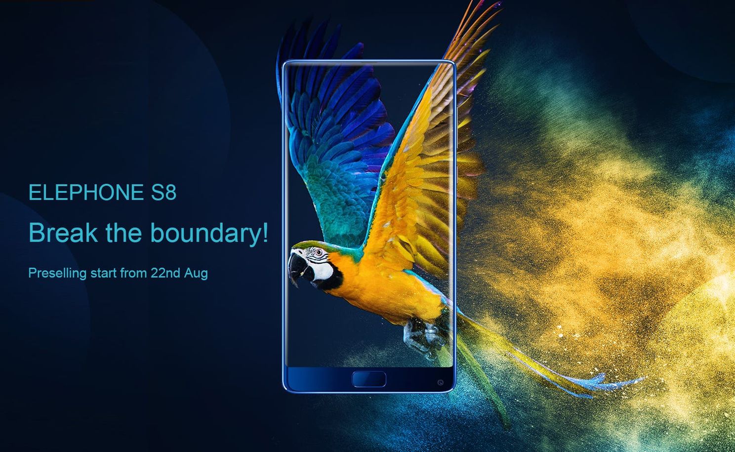 Pre-order now and get a $40 off discount on the Elephone S8 (coupon)
