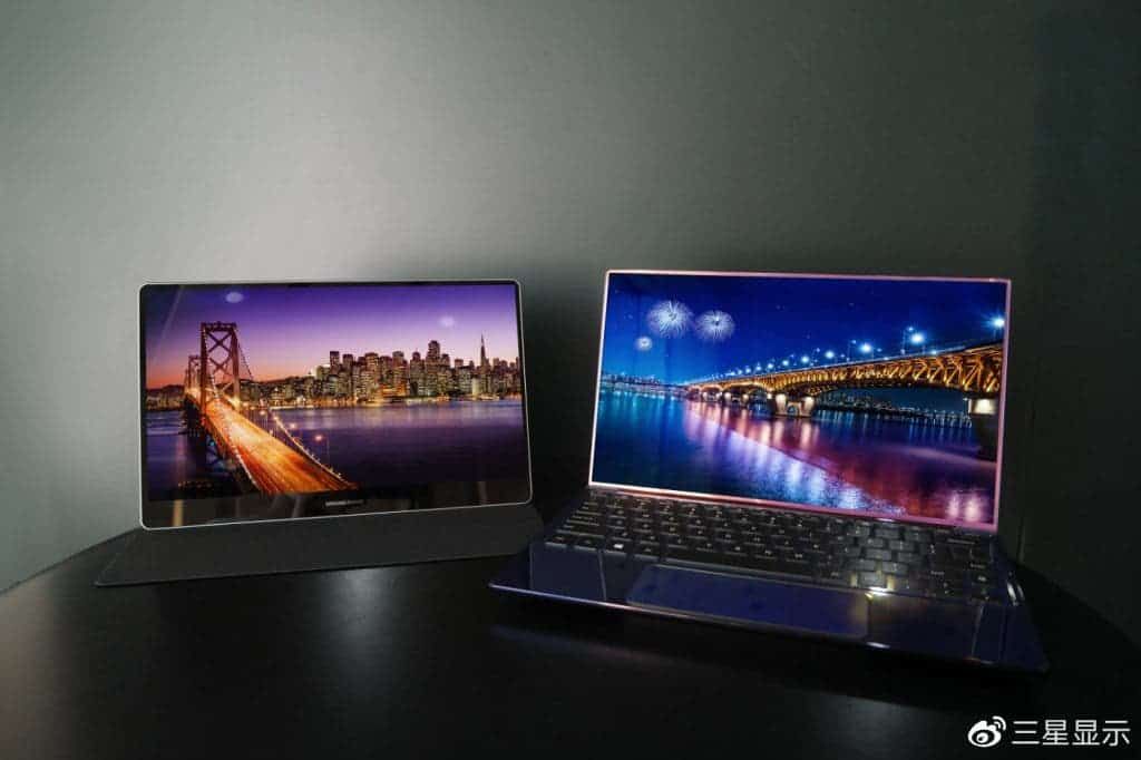 Samsung Display will launch over 10 OLED notebook display this year