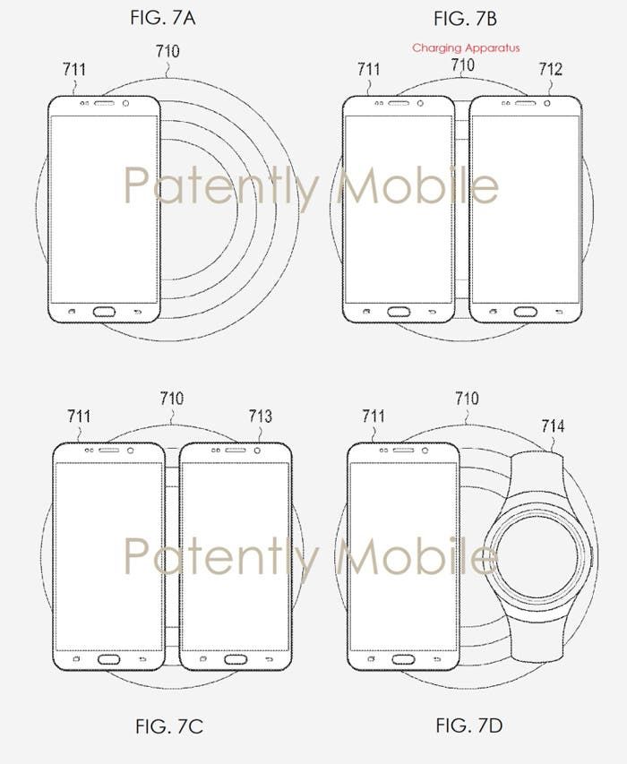 Samsung Patents Wireless Charging Pad For Smartphones & Wearables