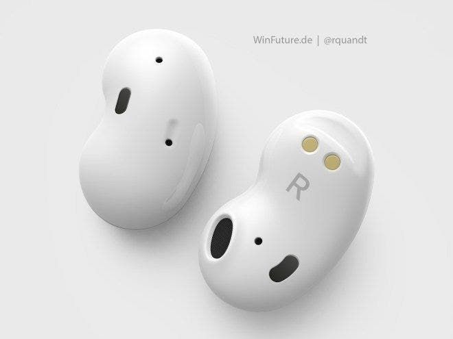 Samsung Galaxy Buds "Beans" Leaked in New Renders