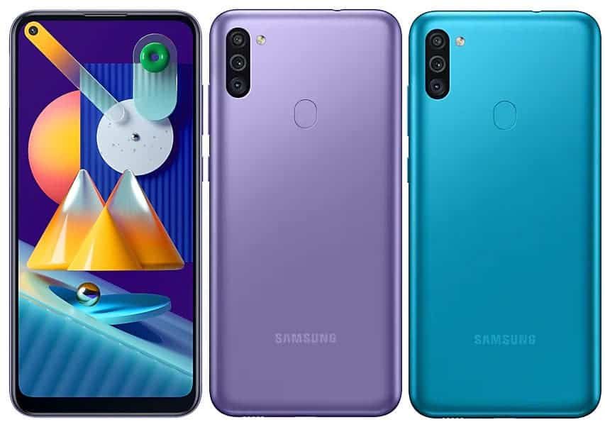 Samsung officially unveiled the budget Galaxy M01 smartphone