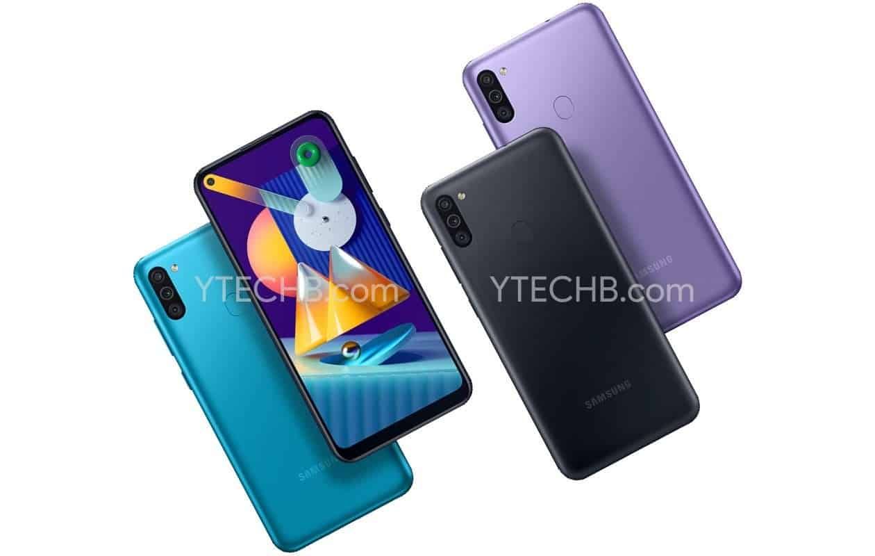 Galaxy M11 press renders break cover, specs leak online
