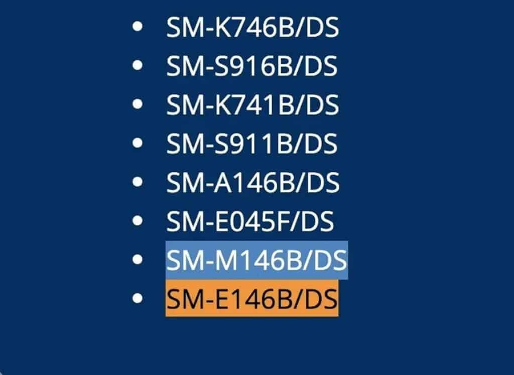 Samsung Galaxy M14 5G, Galaxy F14 5G bag BIS certification