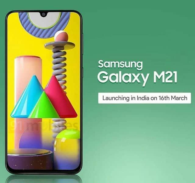 Samsung Galaxy M21 Teaser Poster Leaked, Reveals Design and Launch Date
