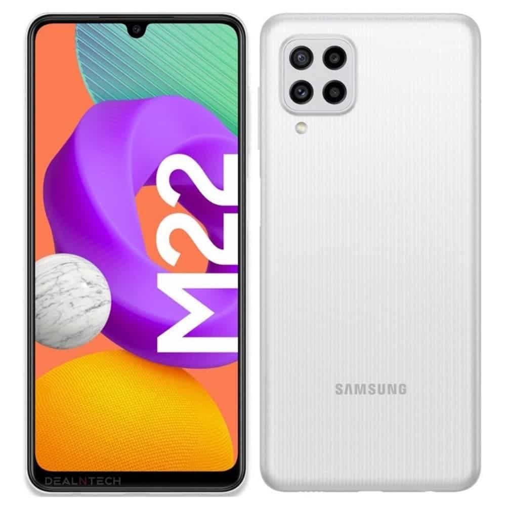 Samsung Galaxy M22 Renders Show Specs & Similarities To Galaxy A22