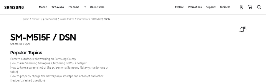 Samsung Galaxy M51 Support Page Appears on Official Site, Launch Imminent