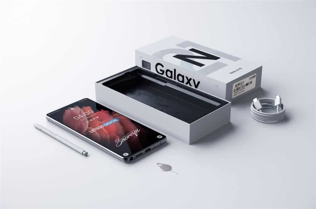 First look at the Samsung Galaxy Note 21 FE - comes with an S Pen