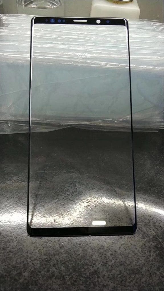 Galaxy Note 9: Newly leaked front panel reveals virtually no design overhaul