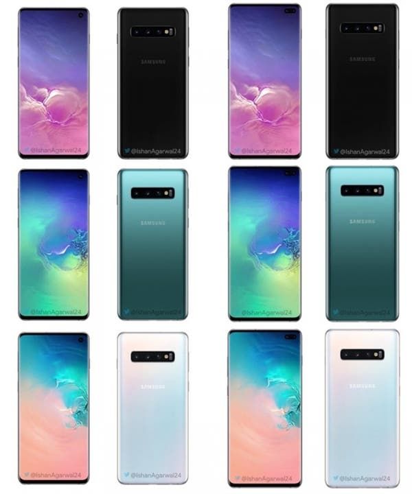 Official Galaxy S10 Series Dimensions leaked : they will be compact and thin