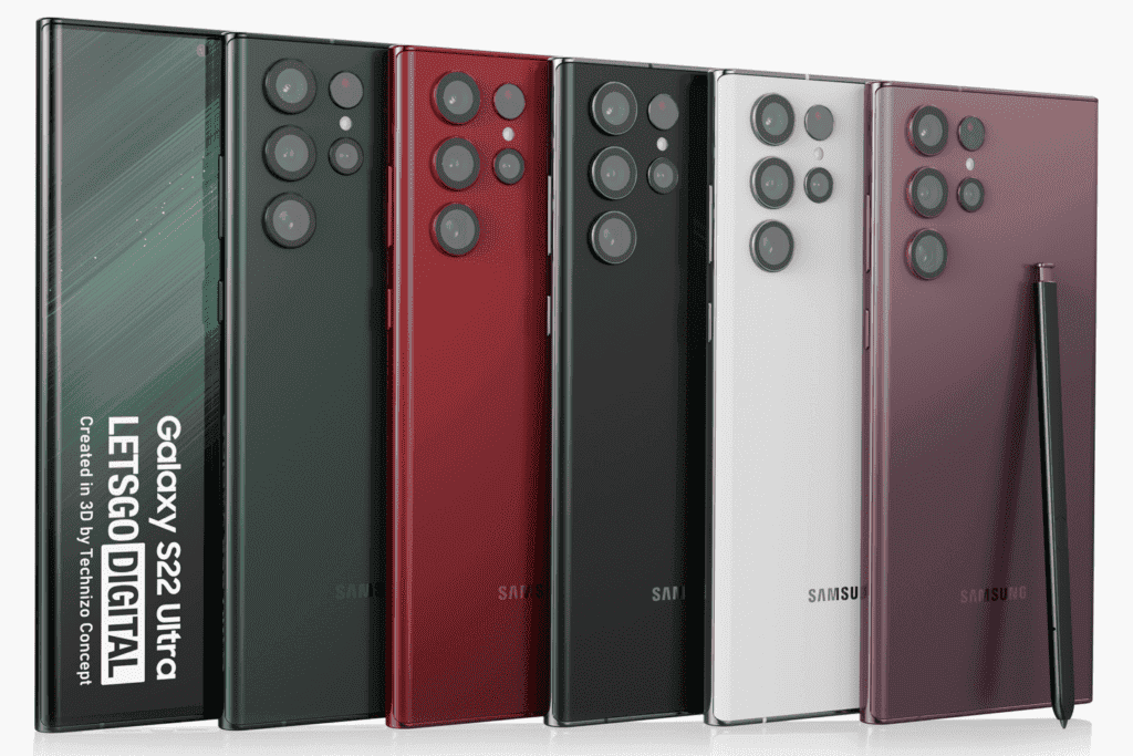 Samsung Galaxy S22 Ultra Colour Outlook: White model is very attractive