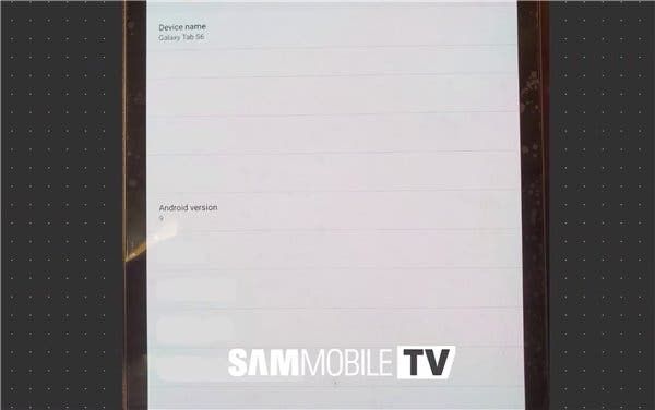 Samsung Galaxy Tab S6 real image appears online with a dual rear camera