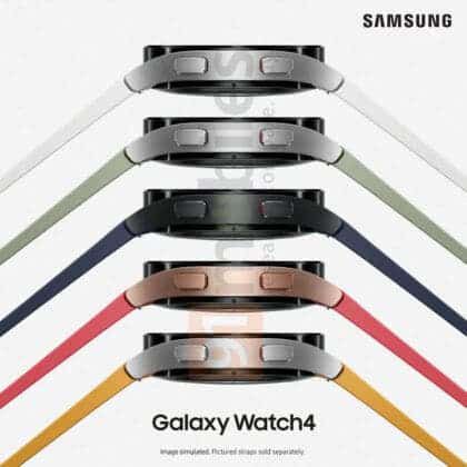 Samsung Galaxy Watch4 Renders Reveal Key Specs Ahead Of Launch