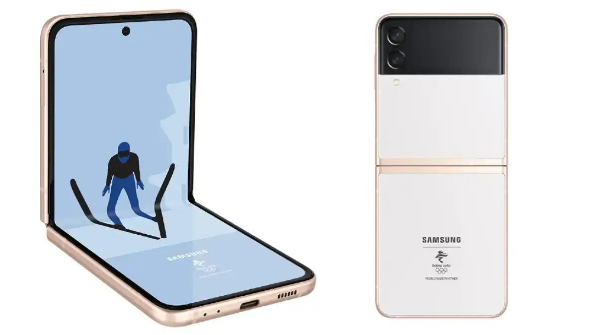 Samsung Galaxy Z Flip 3 Olympic Commemorative Edition Brings New Winter Dream White Hue, Custom UI Hints