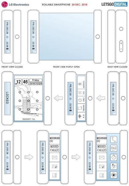 LG patents a new style of foldable smartphone