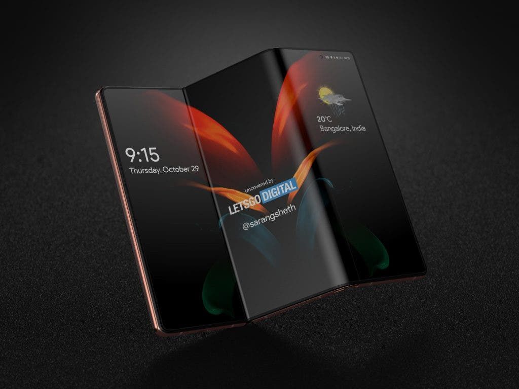 Samsung Galaxy Z Fold 3 to use two hinges and a sliding keyboard