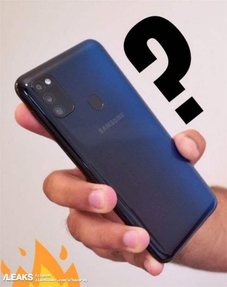 Samsung Galaxy M30s real image leaks - supports a monstrous 6000 mAh battery