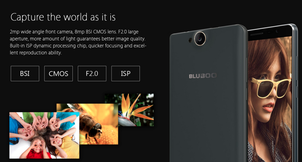 Bluboo X550, narrow bezels, large battery and PUMP Express Plus!